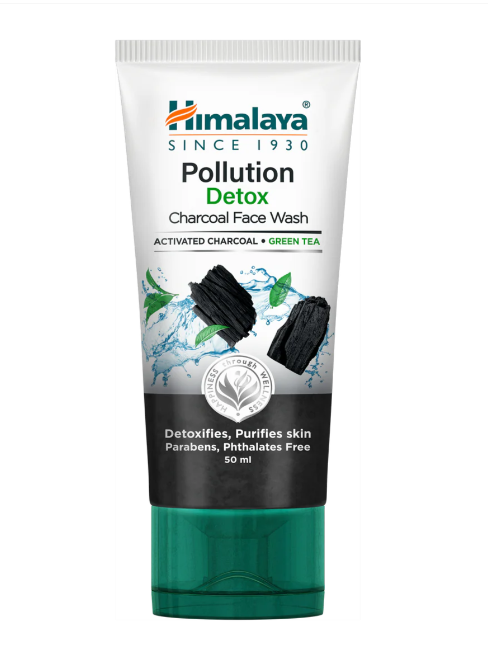 Pollution Detox Charcoal Face Wash 50ml