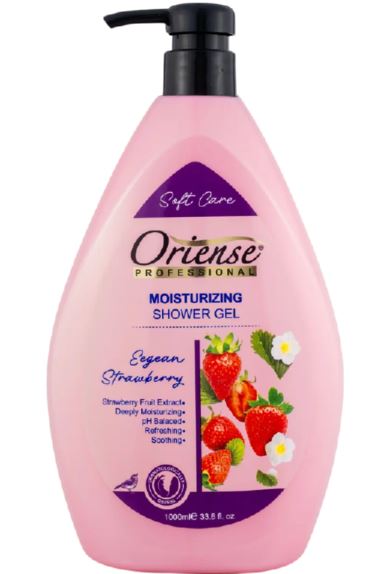 Ori moisturizing shower gel strawberry 1000ml