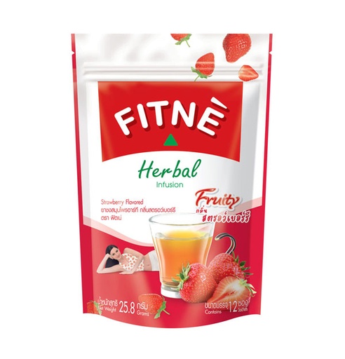 [300266] Fitne Herbal Infusion Tea Strawberry Flavored №12