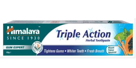 [201248] Шүдний оо Triple Action Herbal toothpaste 125гр 