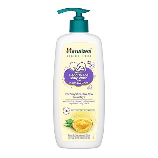 [201749] Head to toe baby wash Ghee 400ml