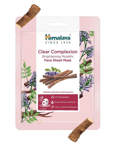 [201813] Himalaya Clear Complexion Face Sheet Mask №1