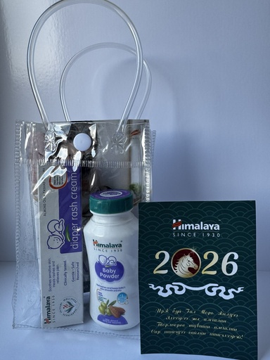 [201969] Хүүхдийн бэлгийн багц 2 /Diaper rash, powder, massage oil/